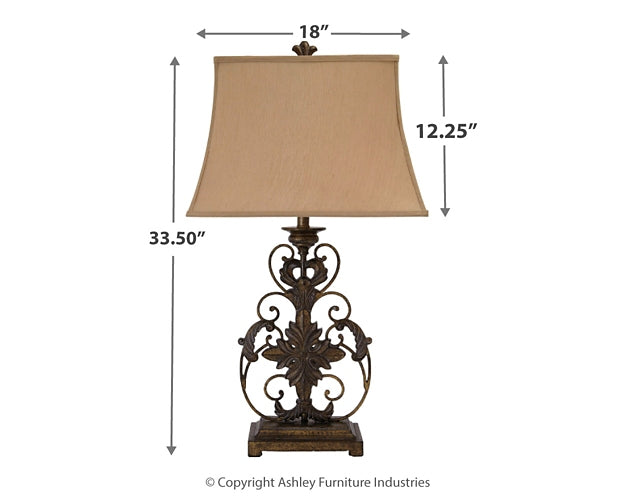 Ashley Express - Sallee Poly Table Lamp (1/CN)