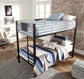 Dinsmore Twin/Twin Bunk Bed w/Ladder