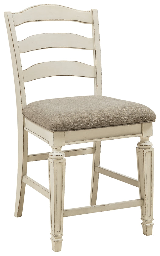 Ashley Express - Realyn Upholstered Barstool (2/CN)