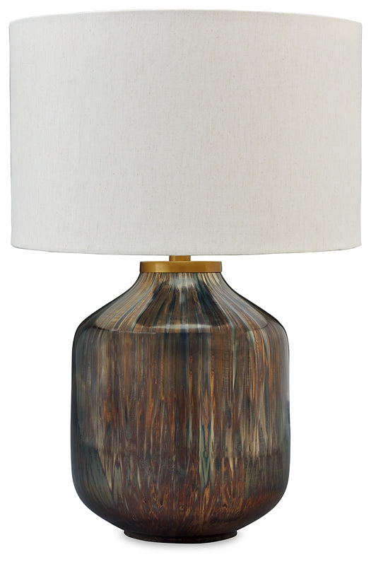 Ashley Express - Jadstow Glass Table Lamp (1/CN)