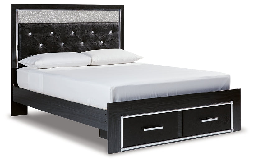 Kaydell  Upholstered Panel Storage Bed