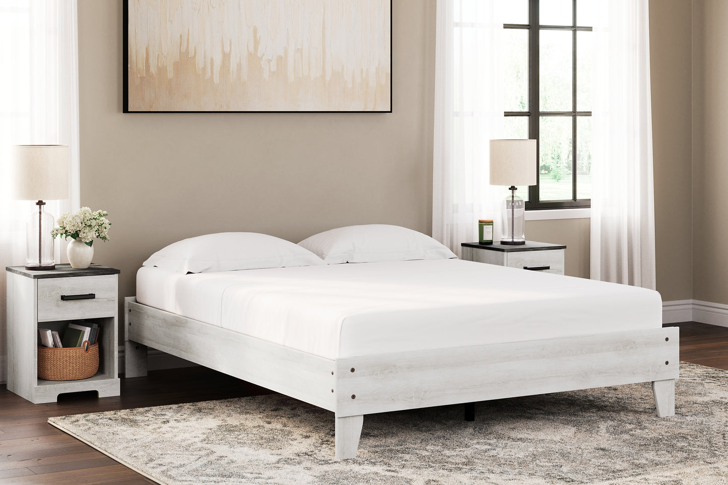 Ashley Express - Shawburn  Platform Bed