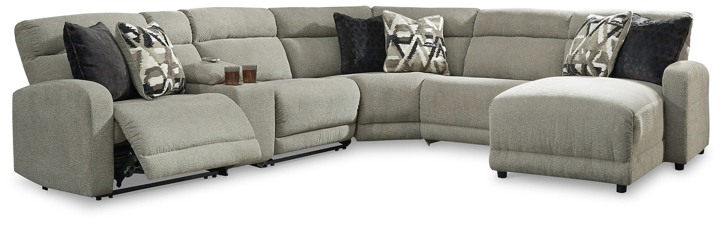 Colleyville 6-Piece Power Reclining Sectional with Chaise