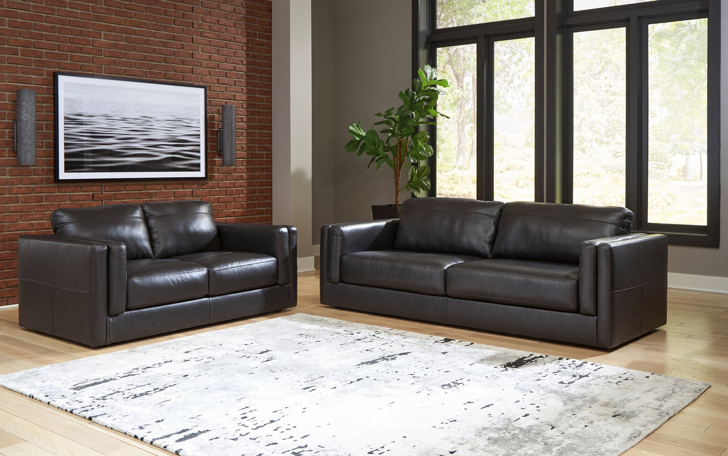 Amiata Sofa and Loveseat