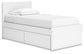 Ashley Express - Onita  Panel Platform Bed With 1 Side Storage