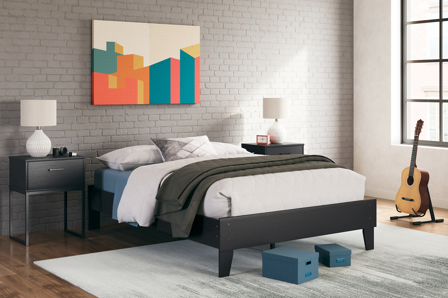 Ashley Express - Socalle  Platform Bed