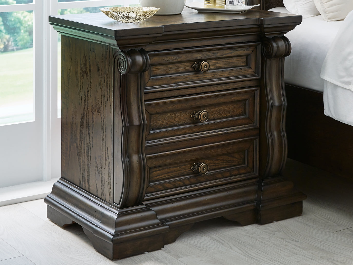 Ashley Express - Maylee Three Drawer Night Stand