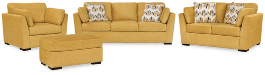 Keerwick Sofa, Loveseat, Chair and Ottoman