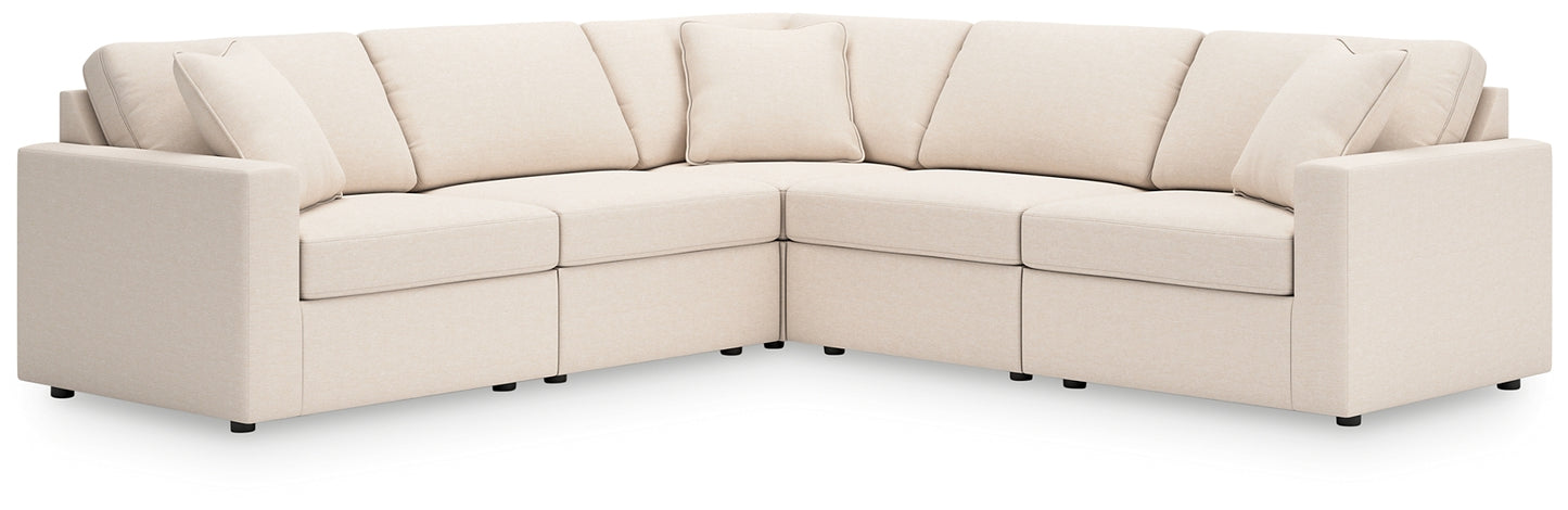 Modmax 5-Piece Sectional with Ottoman