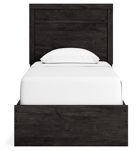 Ashley Express - Belachime Twin Panel Bed with Nightstand